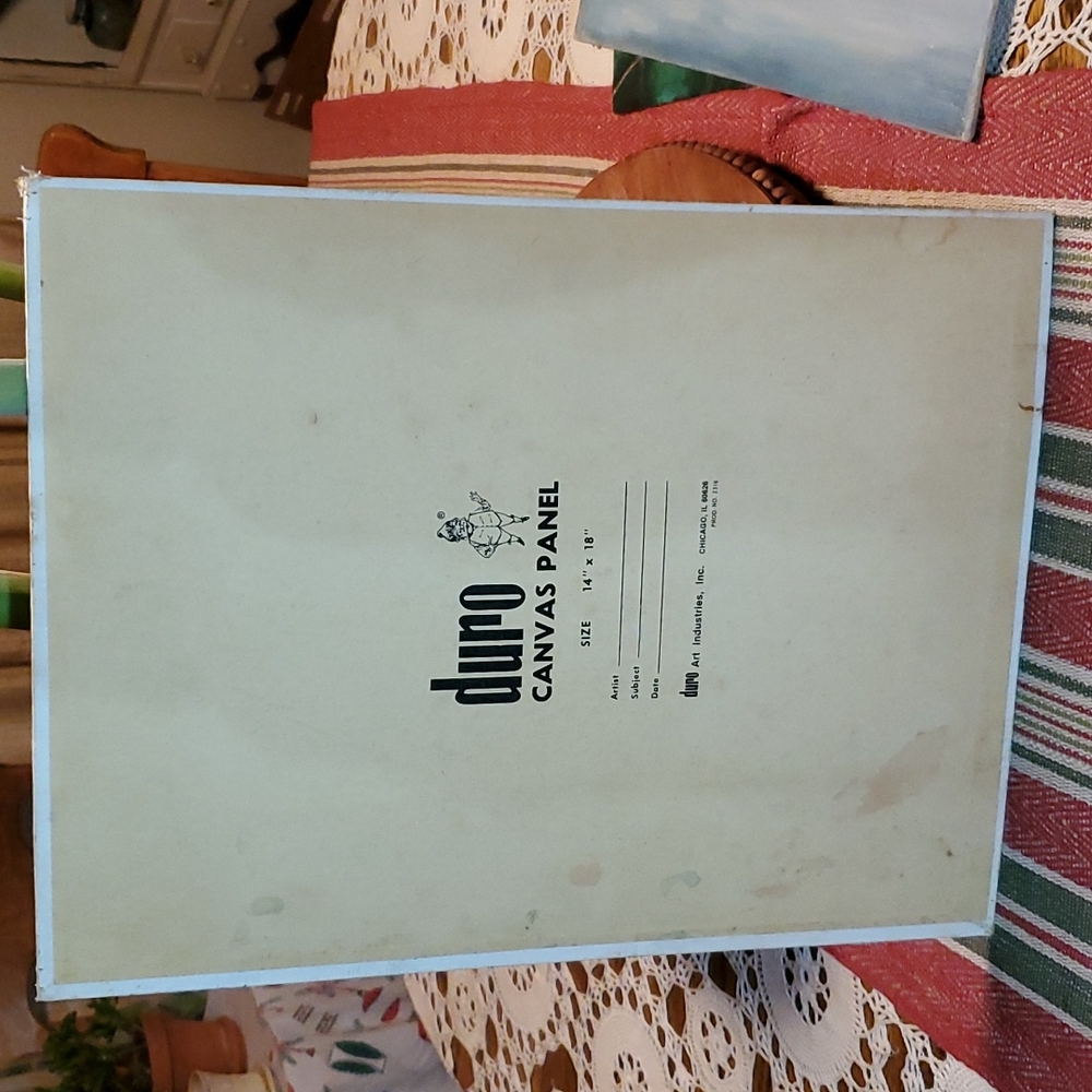 💥SOLD💥Authentic acrylic painting,coastle scene - Picture 9 of 16